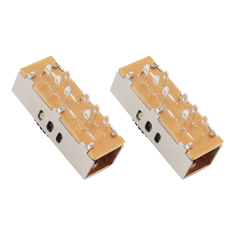 Attiva interruttore SS23F10 tre-Speed ​​Sliding Switch per la regolazione della temperatura del colore della luce LED e alta-Accelerare il motore dell\'essiccatore