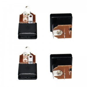 DC Socket DC-207, presa audio di inserimento diretto, due-Pin Copper Pin Power Charging Socket