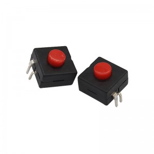 Push Switch HR12*12*9-2, interruttore della torcia, LED due-Pin Accensione e spegnimento, pulsante Reset Micro switch