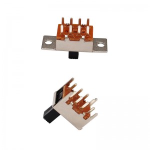 Interruttore di diapositiva SS23H25 giocattoli, elettrodomestici, cuffie, apparecchiature audio, interruttore scorrevole, corrente alta, interruttore di scorrimento verticale